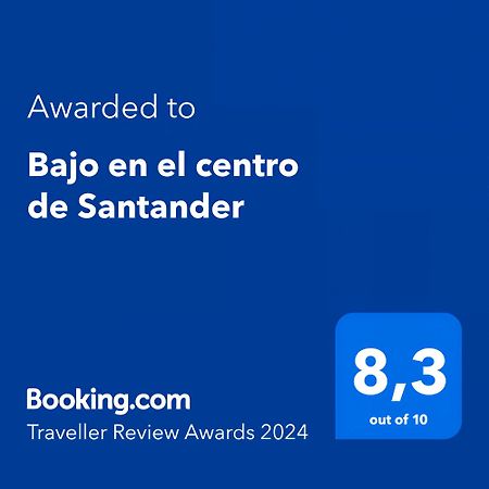 Apartamento Bajo en el centro de Santander Exterior foto